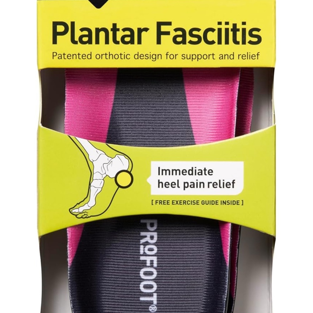Profoot Plantar Fasciitis Orthotic Insoles